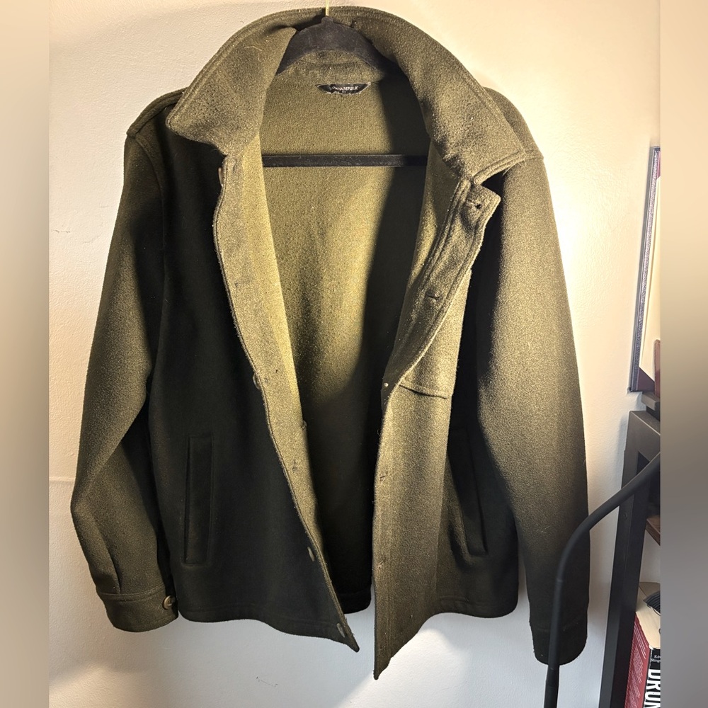 Banana Republic Factory Dark Green Military Jacket